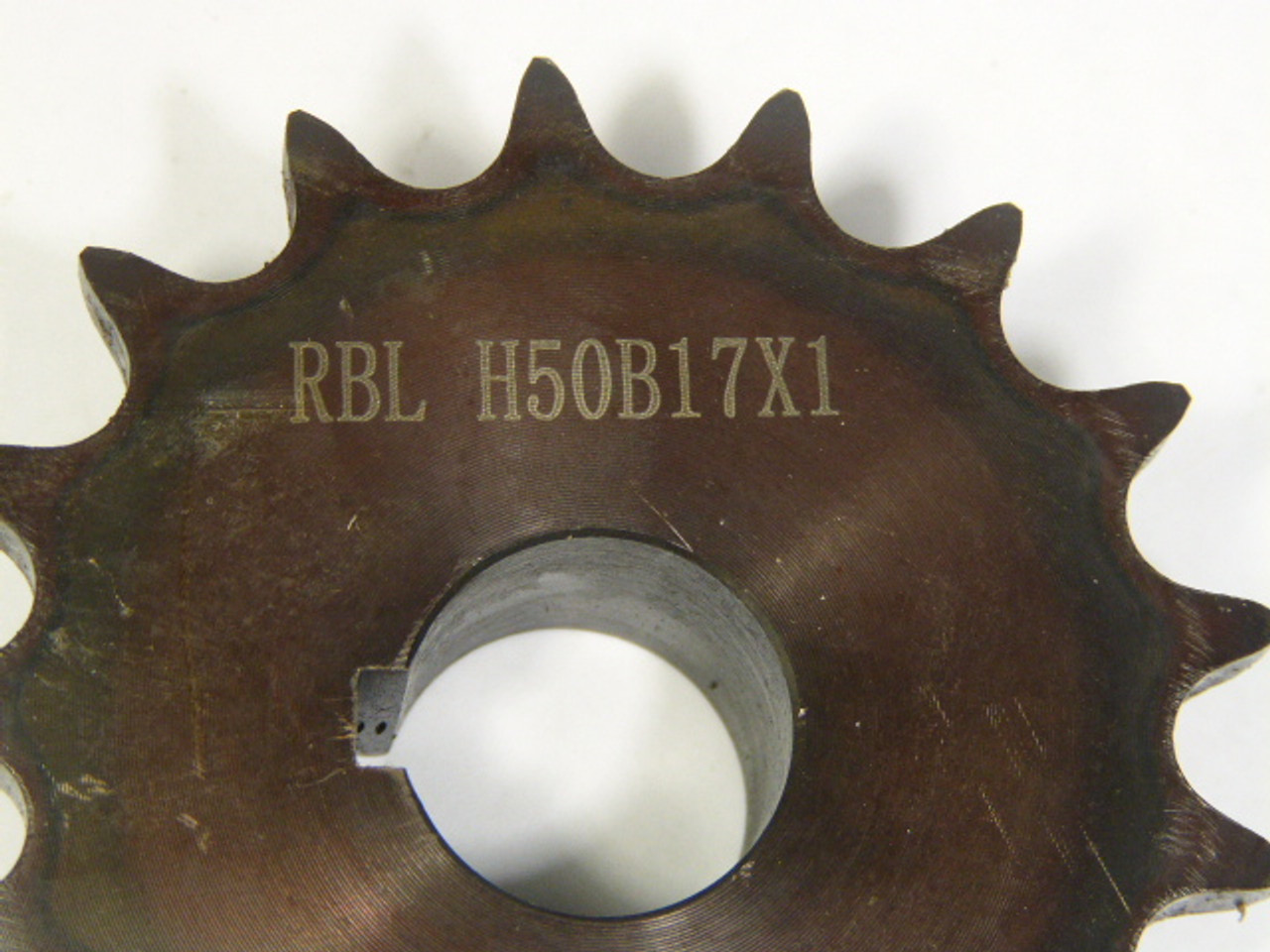RBL H50B17 Sprocket 17 Teeth 5/8" Bore 2-11/16" Hub USED