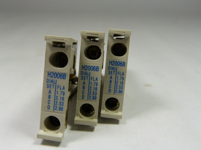 Cutler Hammer H2006B-3 Overload Heater Element 3-Pack ! NEW !