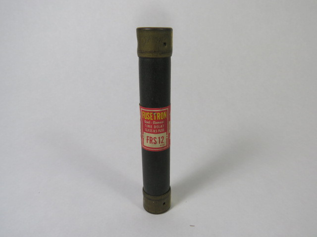 Fusetron FRS-12 Dual Element Time Delay Class K5 Fuse USED