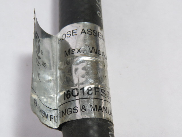 Gas-Flo I6C18FS6FS6 3/8" TYPE 1 RUBBER PROPANE X 18" WP 350 PSI USED