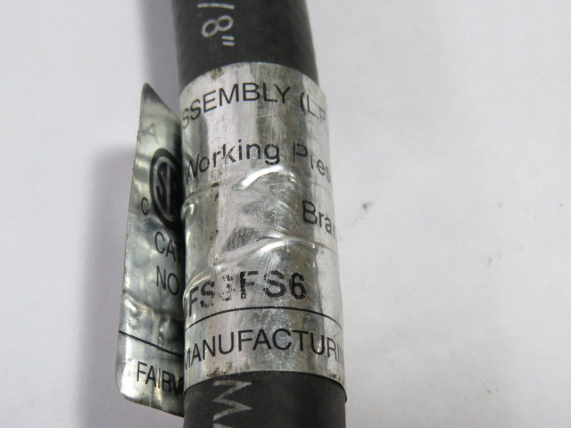 Gas-Flo I6C18FS6FS6 3/8" TYPE 1 RUBBER PROPANE X 18" WP 350 PSI USED