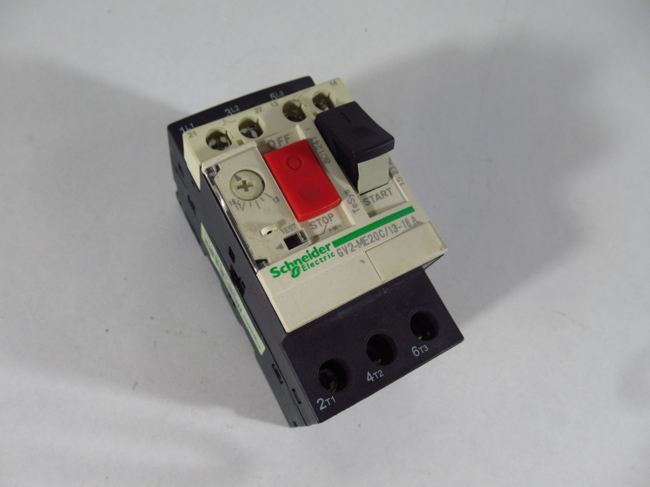 Schneider Electric GV2ME20C Motor Protector 13-18A 690V 50/60Hz USED