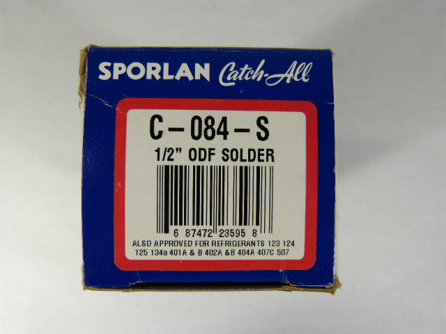 Sporlan C-084-S Filter-Drier 1/2" ! NEW !