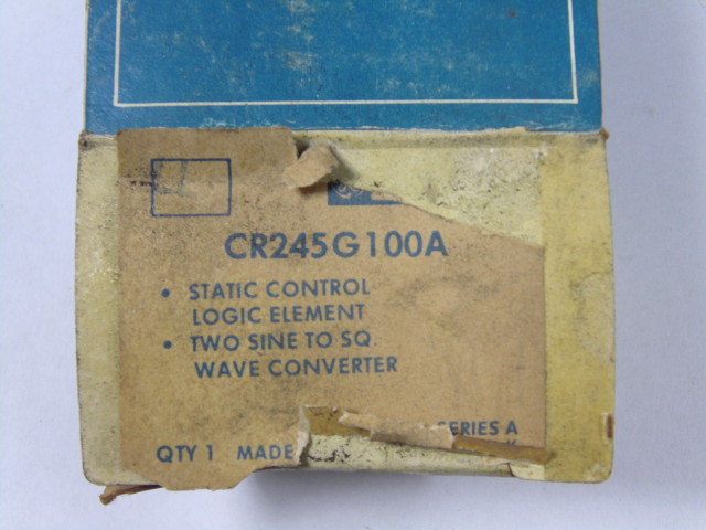 General Electric CR245G100A Static Control Logic Element ! NEW !