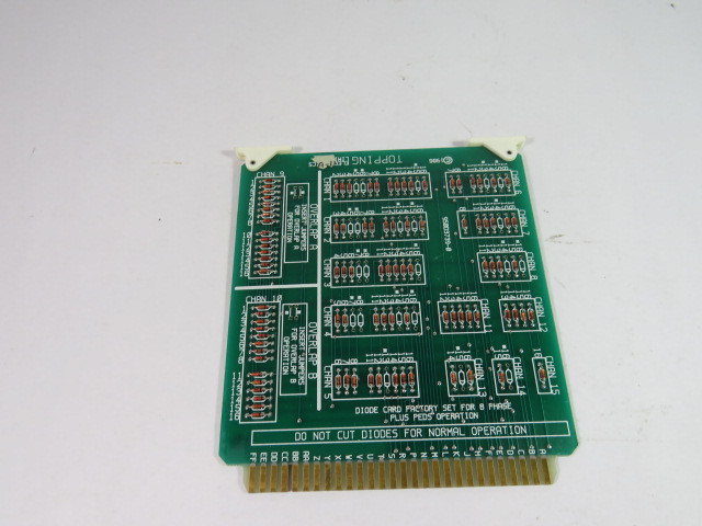 Topping 950D3739-0 Diode Card 8PH 15 Channel A&B Overlap USED