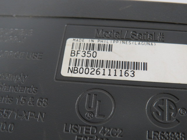 APC BF350 Back-UPS Office 350VA BATTERY NOT INCLUDED USED
