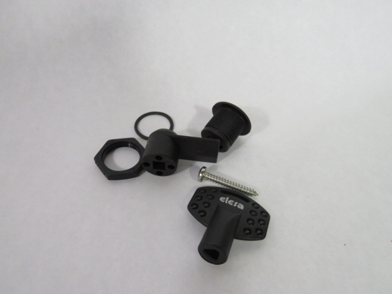 Elesa CQT/T-32-32 AE-VO Technopolymer Lever Latch w/ Key Assembly ! NEW !