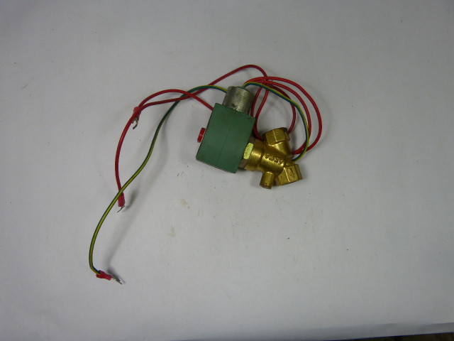 Asco 8030G10-120 Solenoid Valve 110/120 VAC Assembly USED