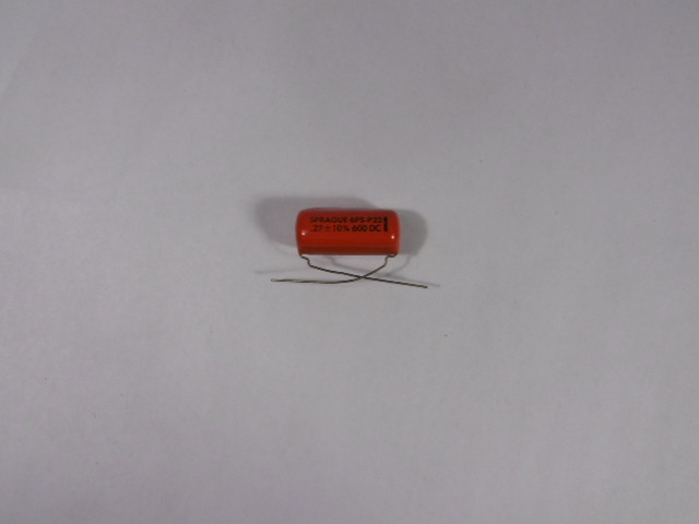 Sprague 6PSP22 Polyfilm Capacitor 0.22uf ! NOP !