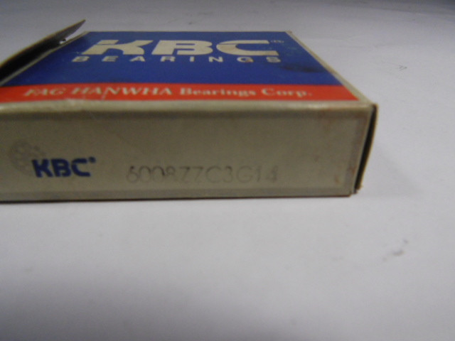 KBC 6008ZZC3G14 Deep Groove Ball Bearing 68mmOD 40mmID 15mmW NEW