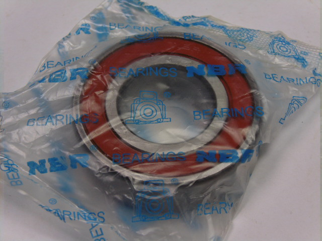 NBR 6205-2RS Deep Groove Radial Ball Bearing 52mmOD 25mmID 15mmWNEW