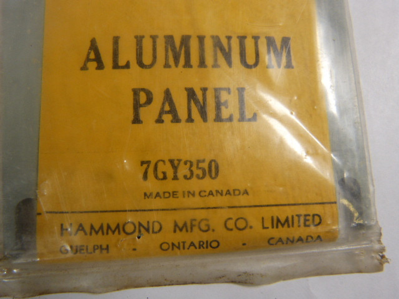 Hammond 7GY350 Aluminium Panel ! NWB !