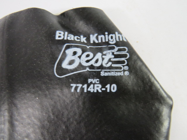 Black Knight 7714R-10 1 PBC Black Glove 14" USED
