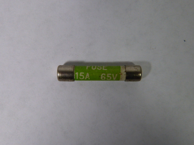 Littelfuse 322015 Rectifier Fuse 15amp 65V USED