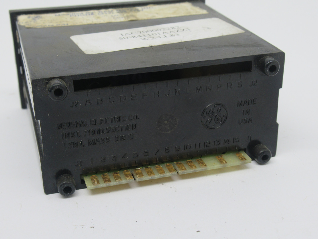 General Electric 50-841101AAZZ1 Digital Panel Meter 500VDC USED