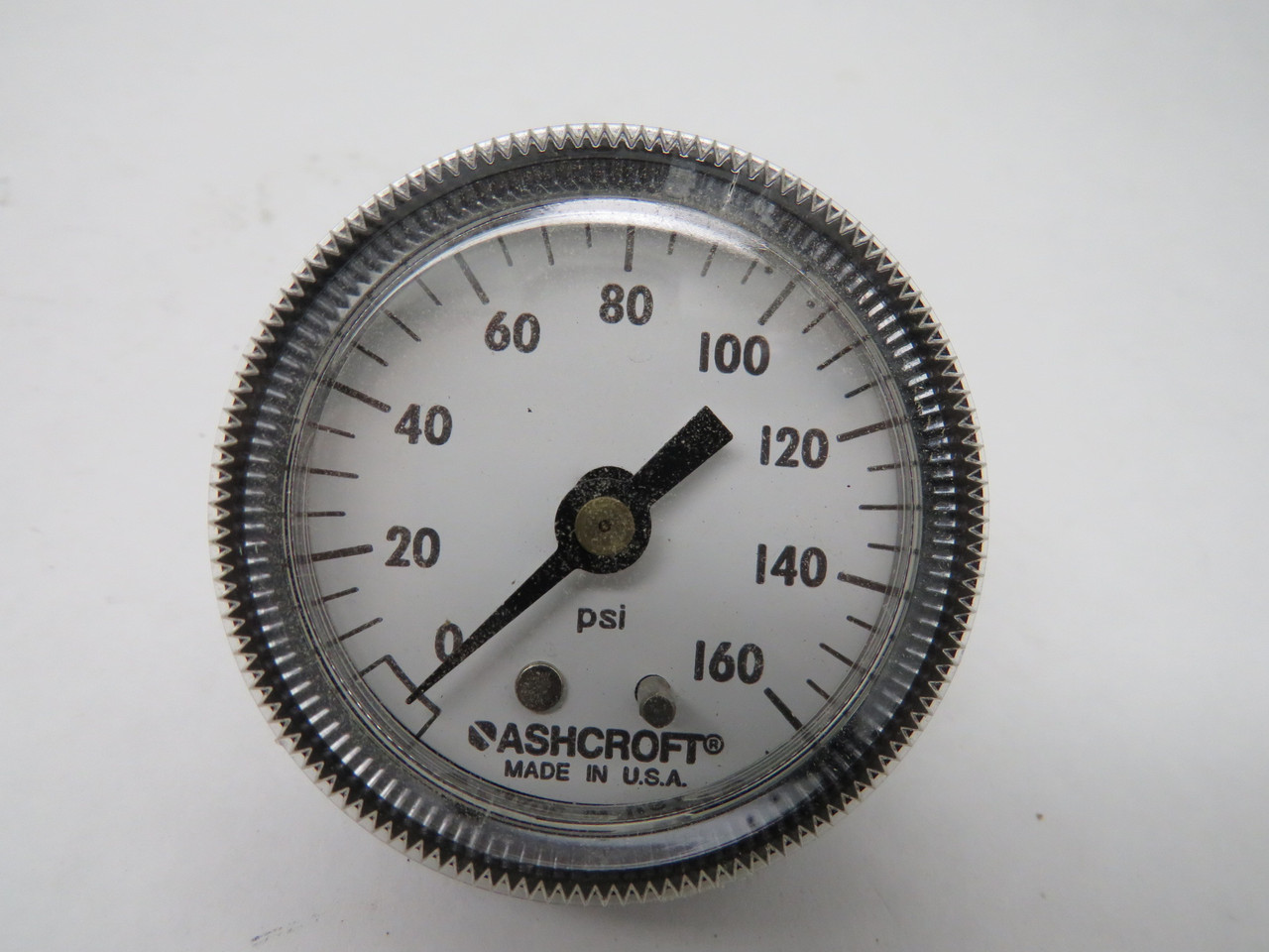 Ashcroft 20W1001TH Analog Needle Pressure Gauge 0-160 PSI  NEW
