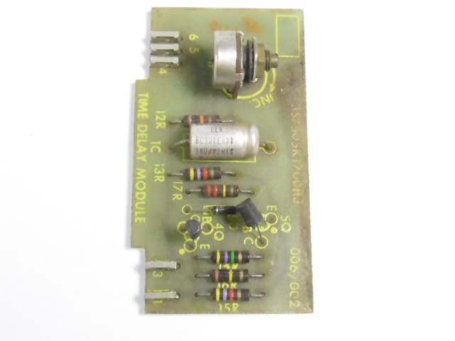 General Electric 357505KT700A3 Time Delay Module USED