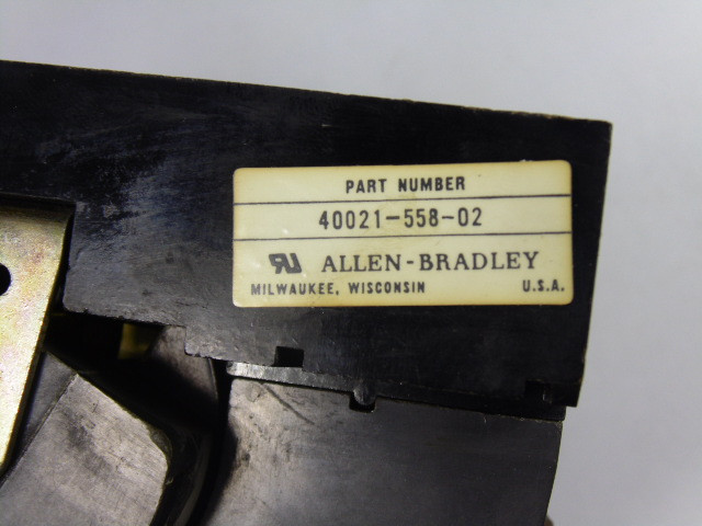 Allen-Bradley 40021-558-02 Disconnect Switch For Starter USED