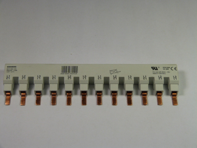 Siemens 5ST3-665-1HG 3-Pole Bus Bar USED