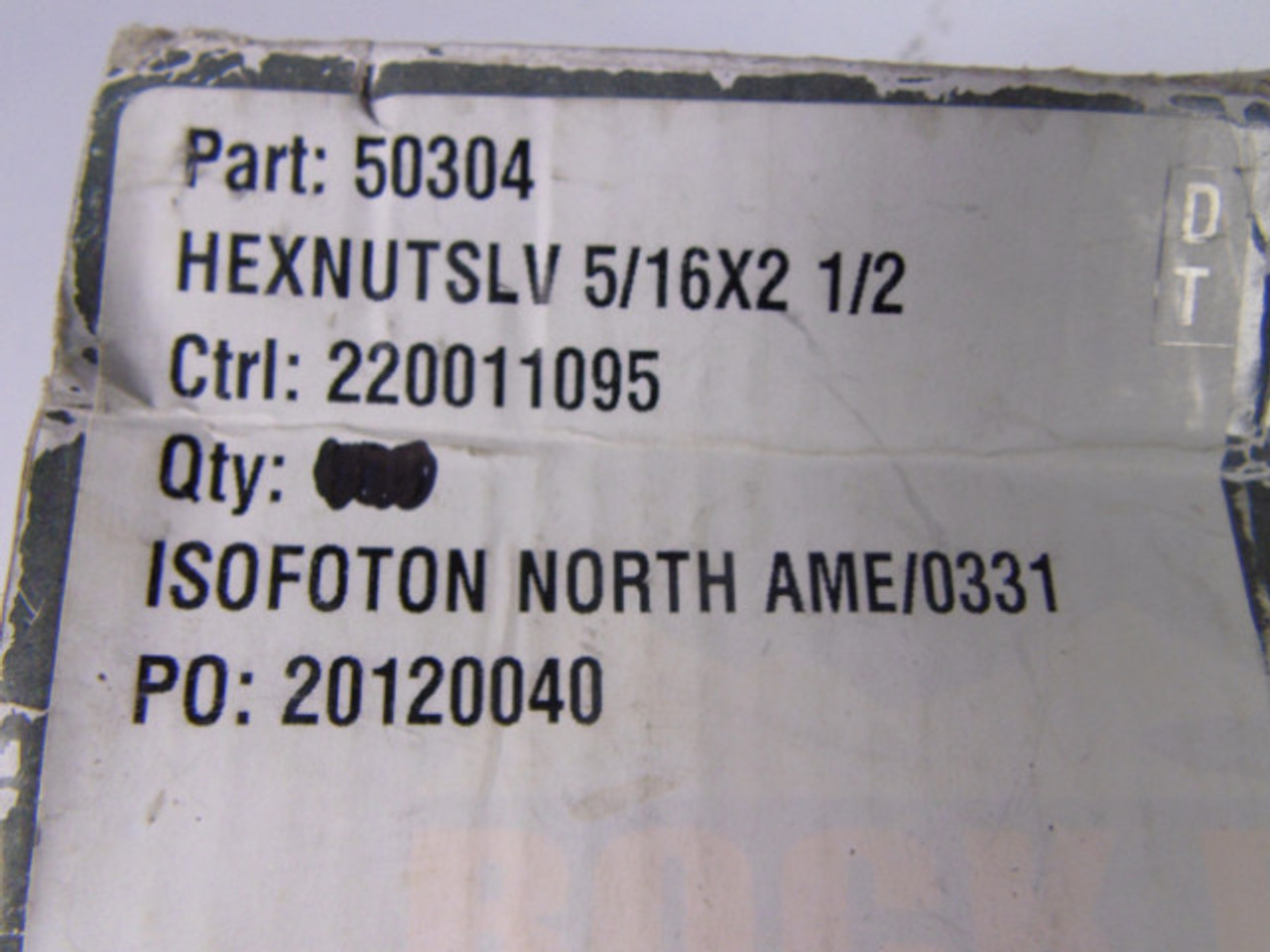 Rock River 50304 5/16X2-1/2 Hex Nut Sleeve 50/Pack ! NEW !