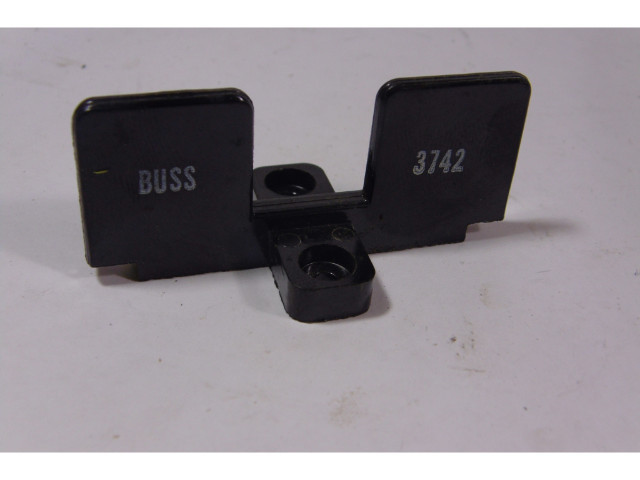 Bussmann 3742 Fuse Block Add-on End Barrier USED