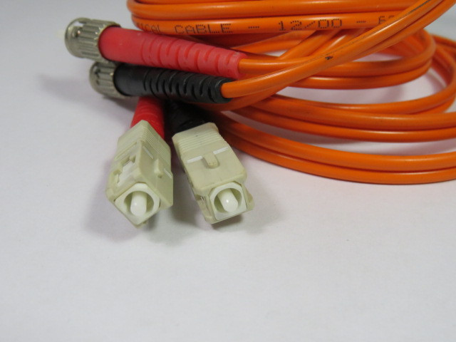 Corning Cable 395002K5141002M Fiber Optic Cable SC/ST 2F Jumper 62.5/125 USED