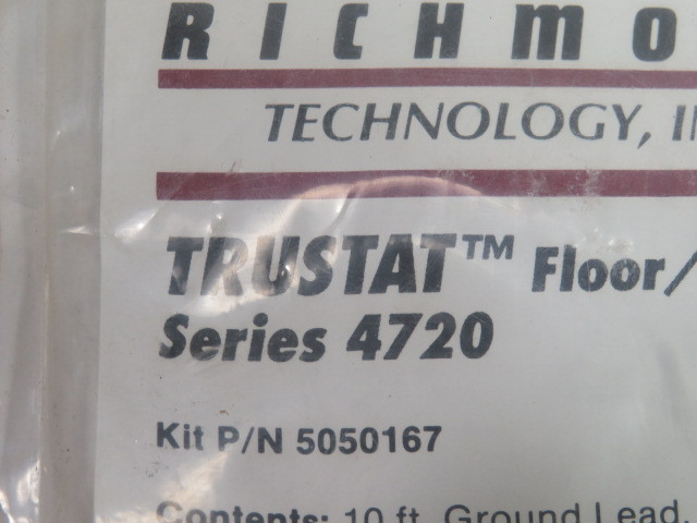Trustat 5050167 Floor/Table Mat Ground Lead ! NWB !