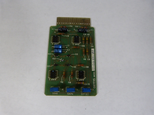 Gettys 11-0060-00 PC Board USED