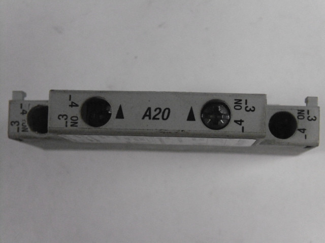 Allen-Bradley 100-SA20 Series B Side Mounting Auxiliary Contact Block USED