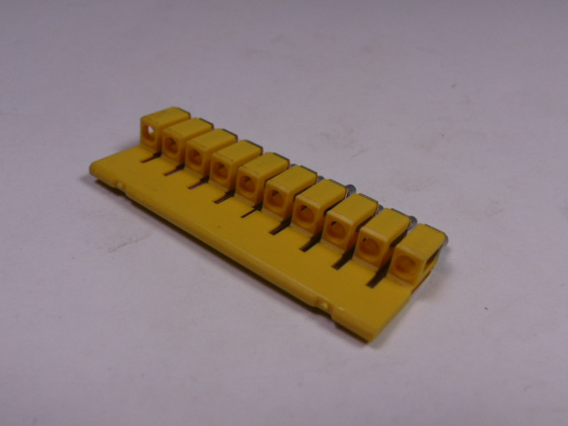Allen-Bradley 1492-CJJ5-10 10Pole Screw Center Jumper Yellow ! NOP !