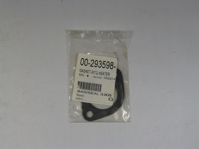 Hobart 00-293598 Mounting Heater Gasket ! NWB !