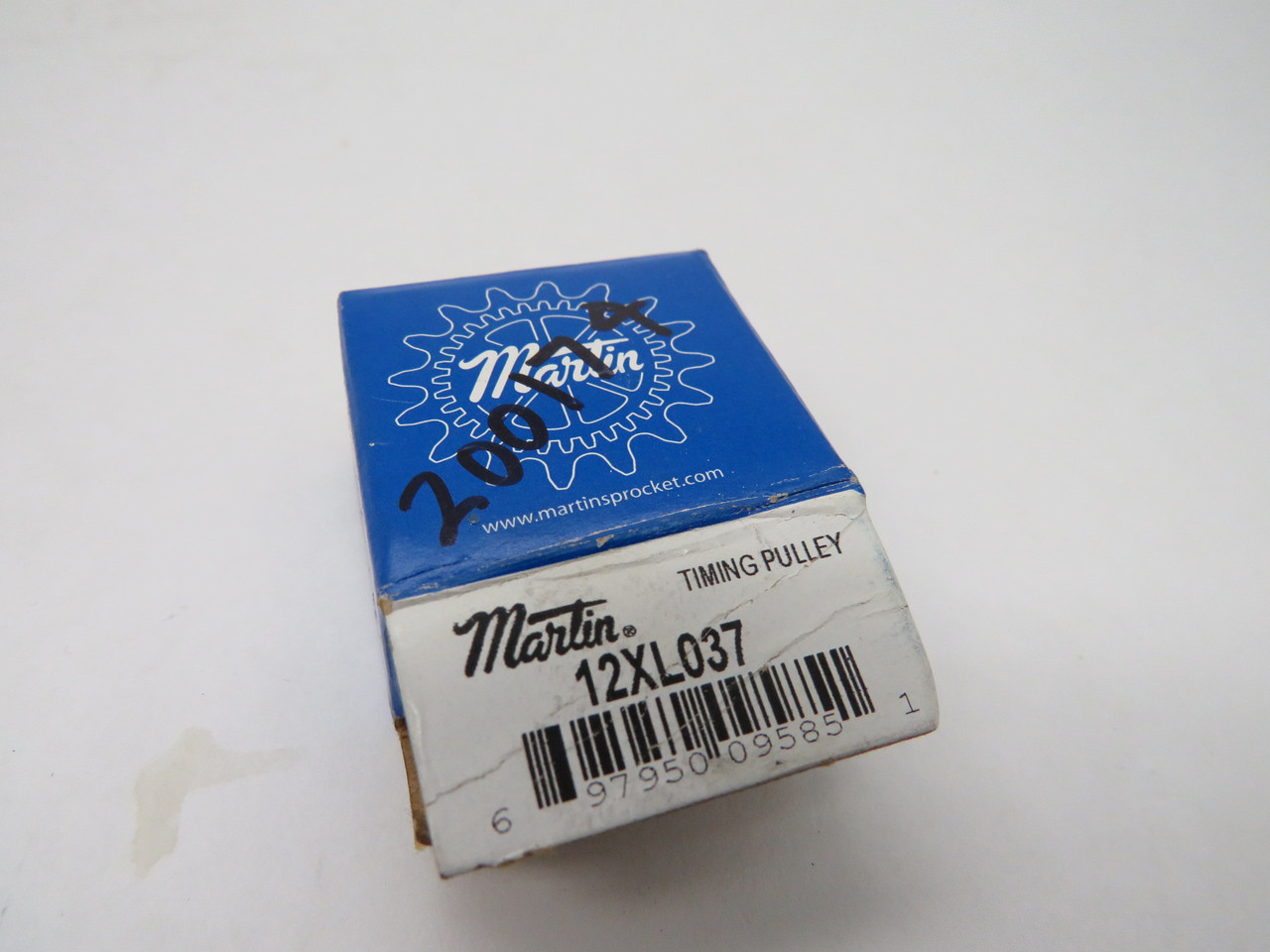 Martin 12XL037 Timing Belt Pulley 0.1875" Bore NEW