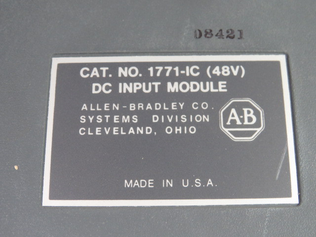 Allen-Bradley 1771-IC DC Input Module 48V USED