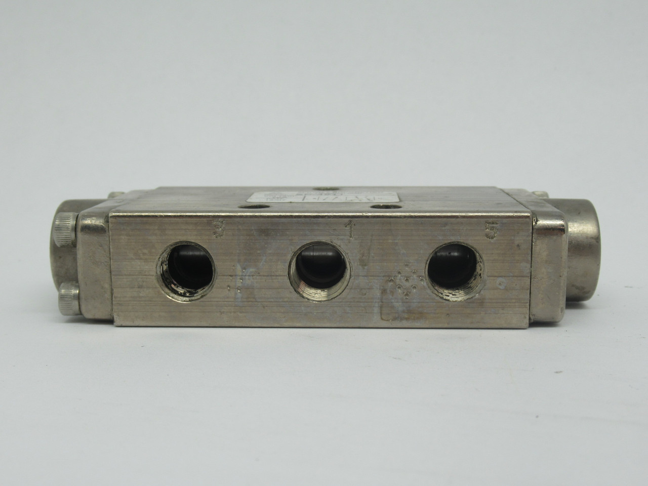 Alkon SP-4911 4-Way 2-Position Solenoid Pneumatic Valve 1/4" Ports USED