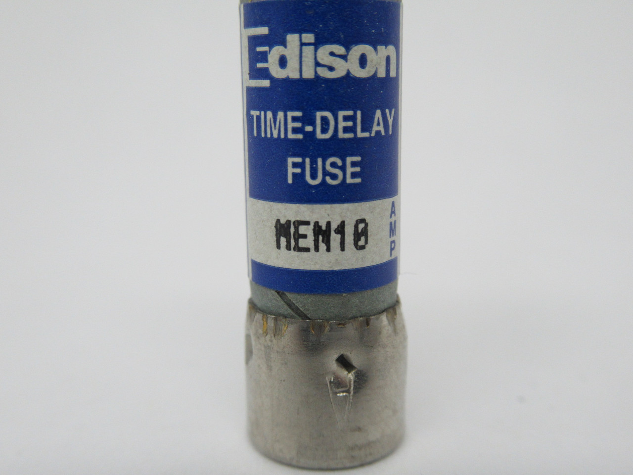 Edison MEN10 Time Delay Fuse 10A 125/250VAC LOT OF 10 USED