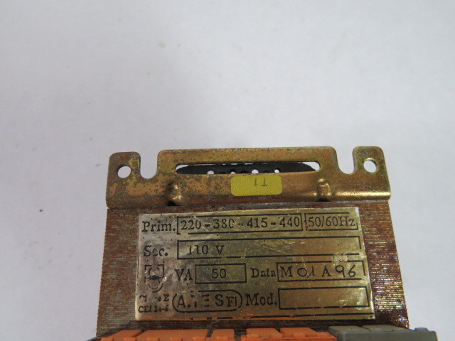 Generic Transformer 50VA Pri. 220-380-415-440V Sec. 110V 50/60Hz. USED