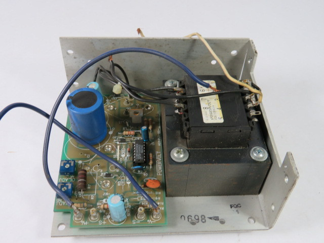 Power Volt BVA-12BS3.4 Power Supply 100-240VAC Input 12VDC @3.4A Output USED