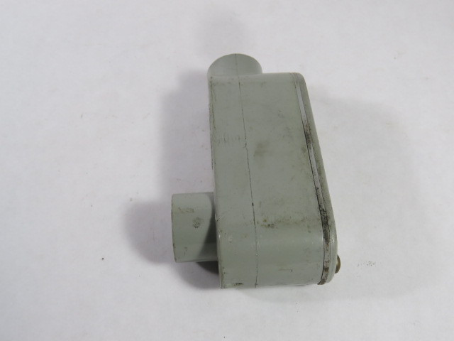 Royal RSLB10S Conduit Body W/ Cover Type LB 2-Hole 1/2" NPT USED