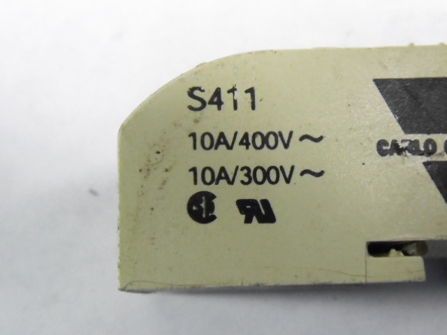Carlo Gavazzi S411 Relay Base 10A 300-400V AC USED