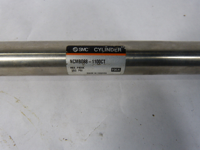 SMC NCMB088-1100CT Pneumatic Air Cylinder 7/8" Bore USED
