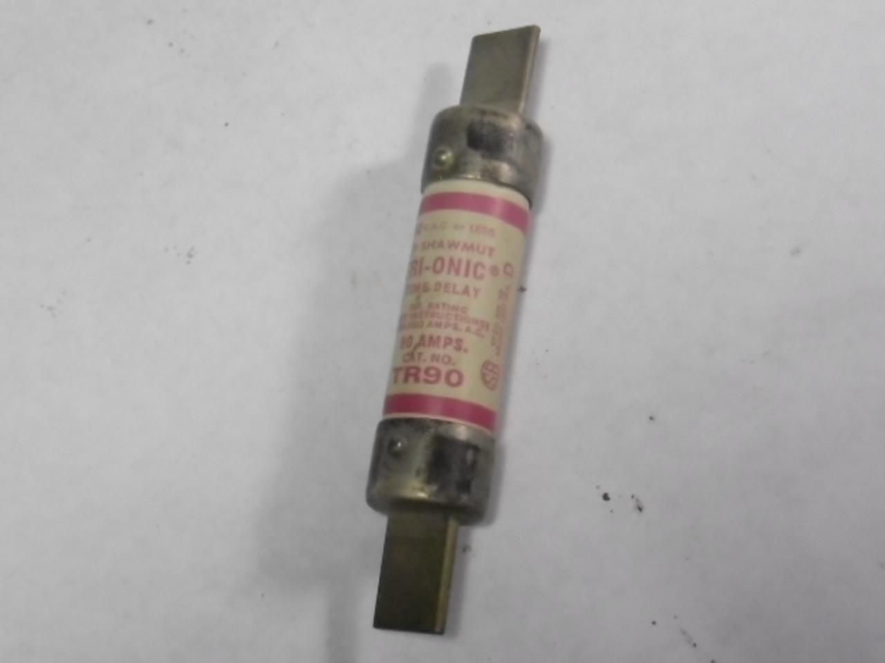 Shawmut TR90 Time Delay Tri-onic Fuse 90A 250V USED