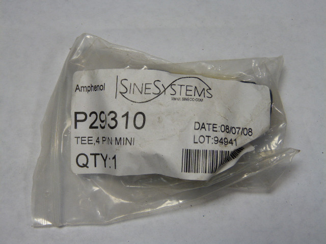 Amphenol P29310 3-Port Sensor Adapter NOP