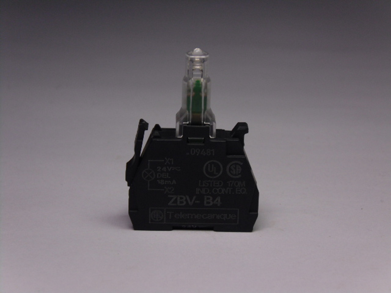 Telemecanique ZBV-B4 Pushbutton Light Module 22mm 24V USED