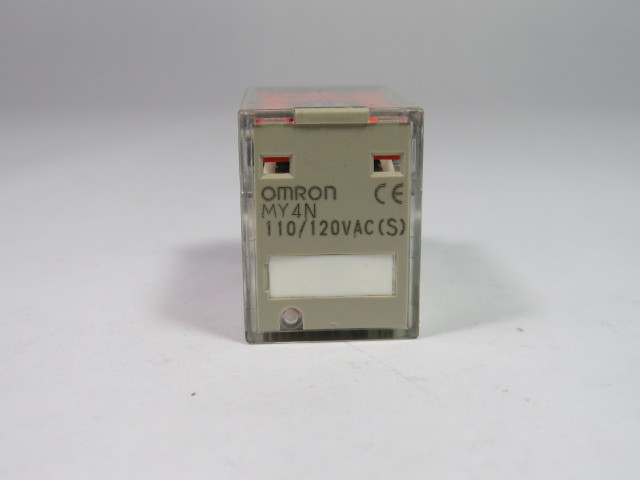 Omron MY4N-110/120VAC(S) Relay 120/110VAC 5A USED