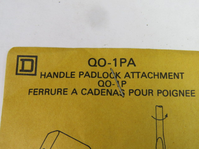 Square D QO1PA Handle Padlock Attachment ! NOS !