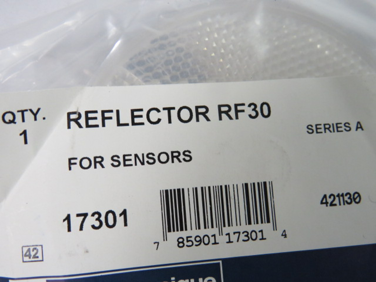 Telemecanique RF30 (17301) 3" Reflector for Photoelectric Sensor ! NWB !