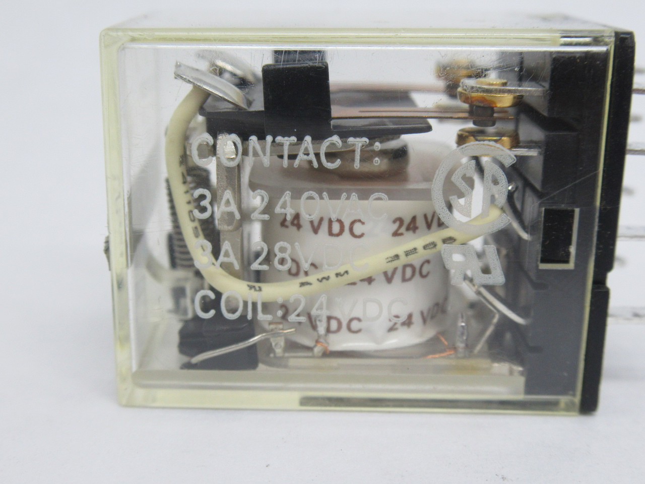 Omron MY2ZN-DC24 Relay 24VDC 3A 240VAC 8-Blade USED