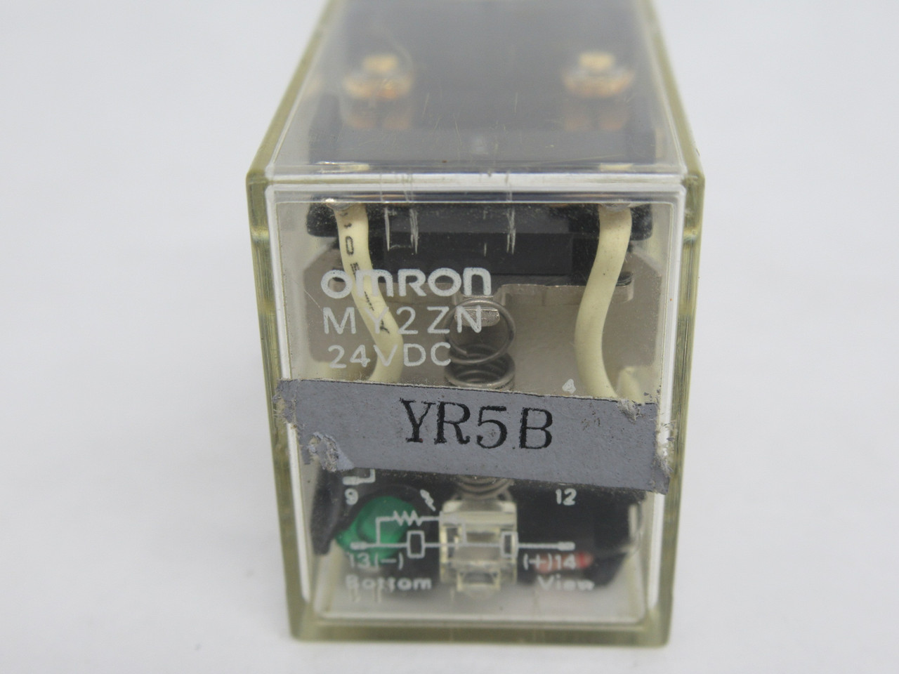 Omron MY2ZN-DC24 Relay 24VDC 3A 240VAC 8-Blade USED