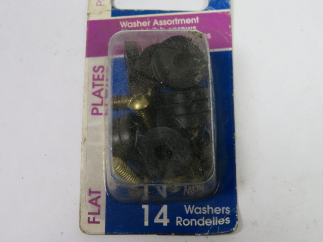 PlumbShop PS2304 Washer Assortment With 6 Bibb Screws ! NEW !