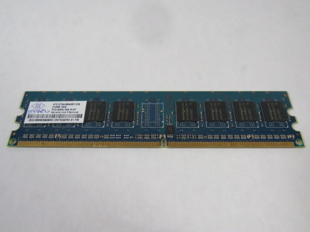 Nanya NT512T64U88A0BY-37B Ram 512MB USED